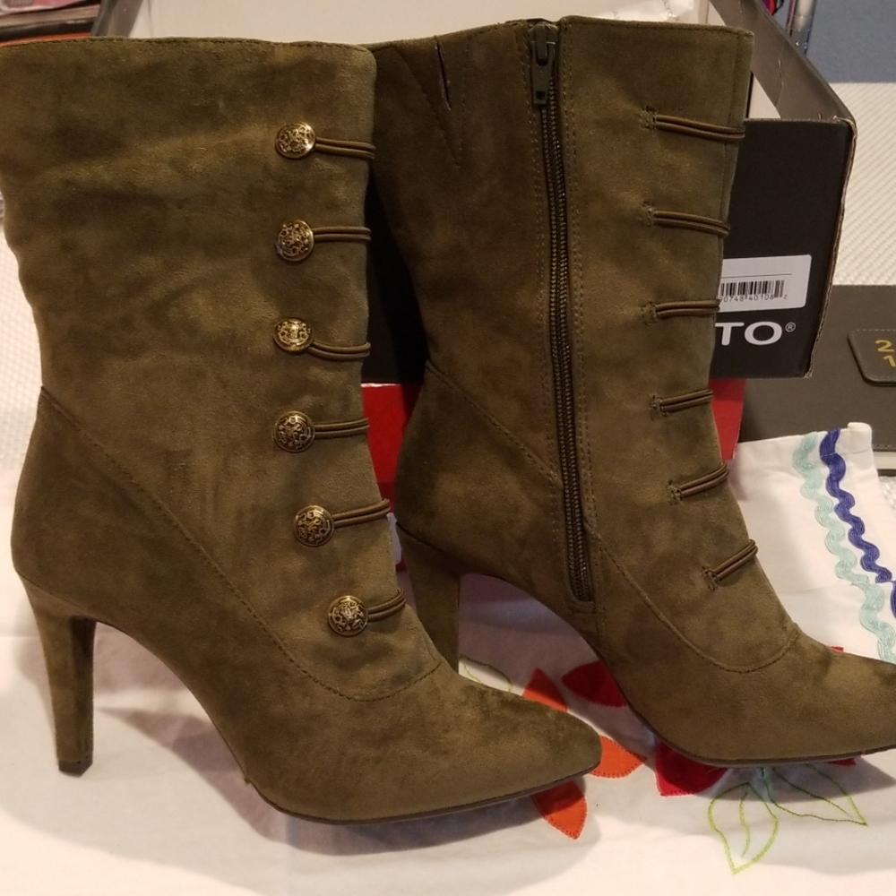 Mid calf boots